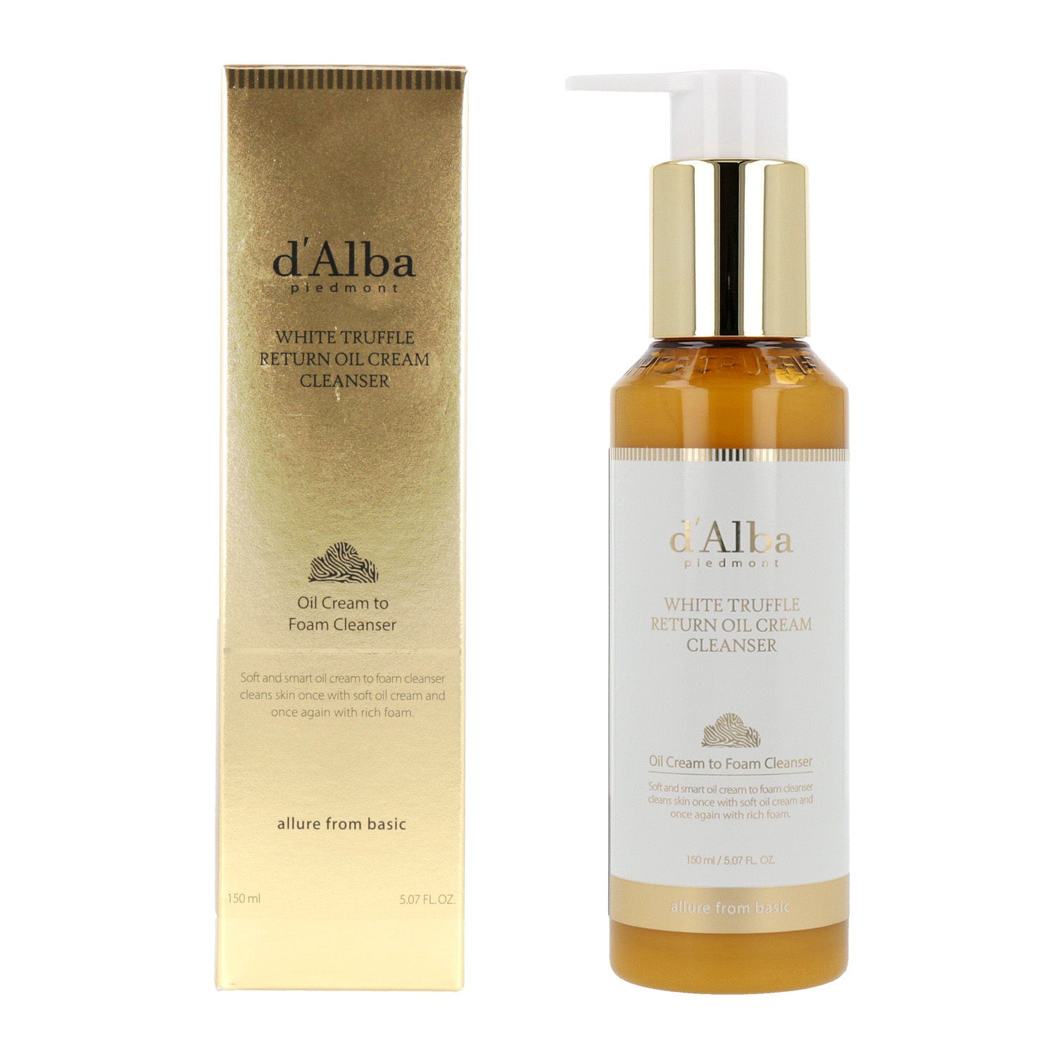 Buy Korean D'ALBA Weißer Trüffel -Returnöl -Reiniger 150 ml ...