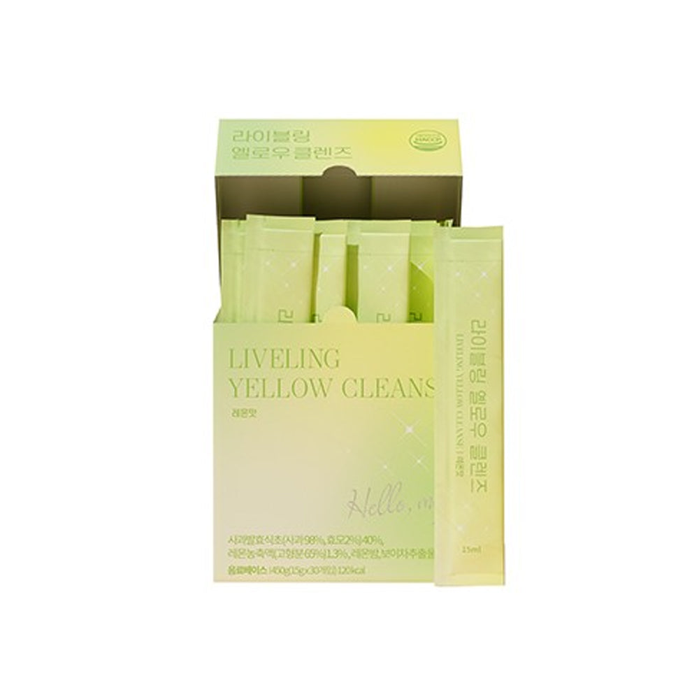 FULLight Liveling Yellow Cleanse 1Box (15ml x 30ea) - Lemon Flavor