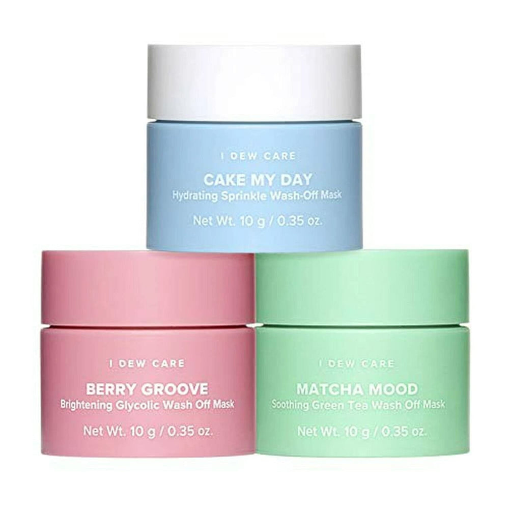 Buy Korean I DEW CARE Mini Scoops Wash-Off Mask Set 10g x 3ea Online