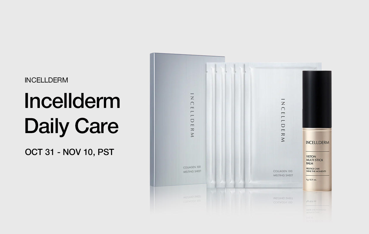 Incellderm Collagen 100 Melting Sheet & Multi Stick Balm SALE