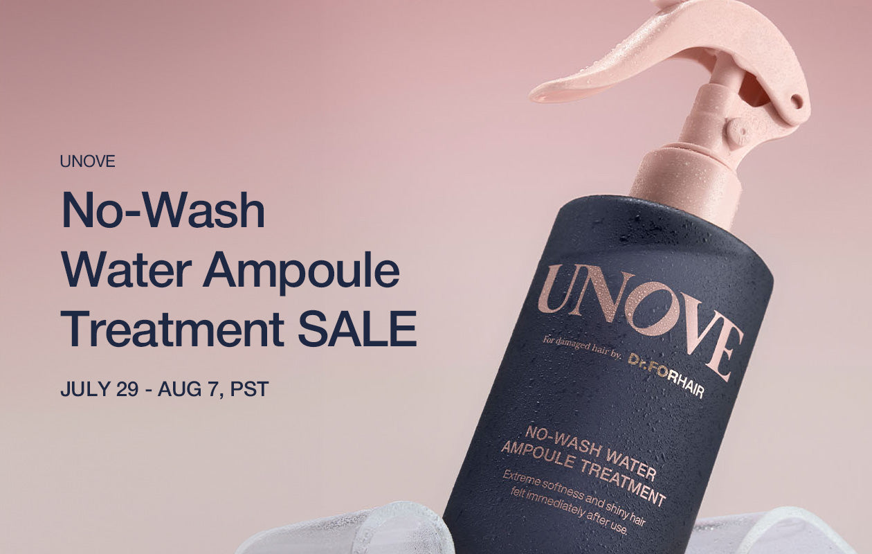 UNOVE No-Wash Water Ampoule Treatment SALE