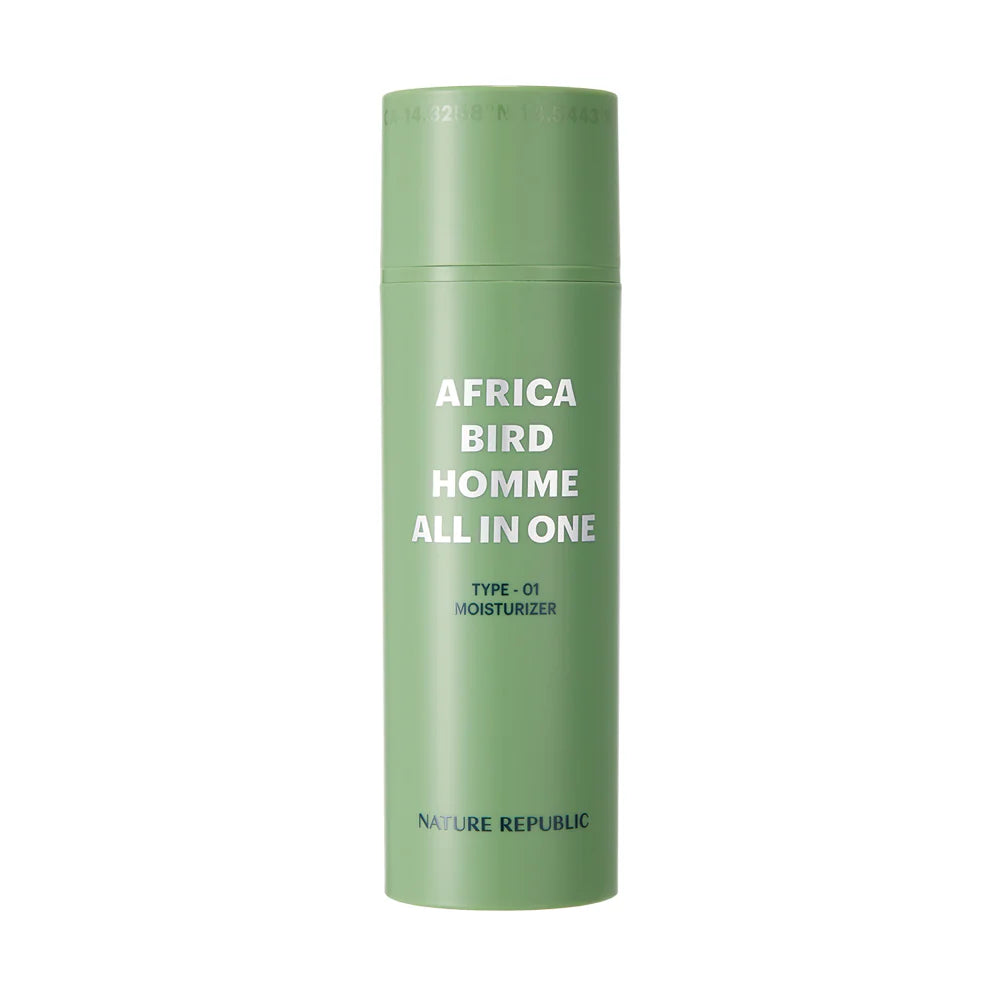 NATURE REPUBLIC Aftrica Bird Homme All In One Moisturizer 150ml (22AD) - DODOSKIN