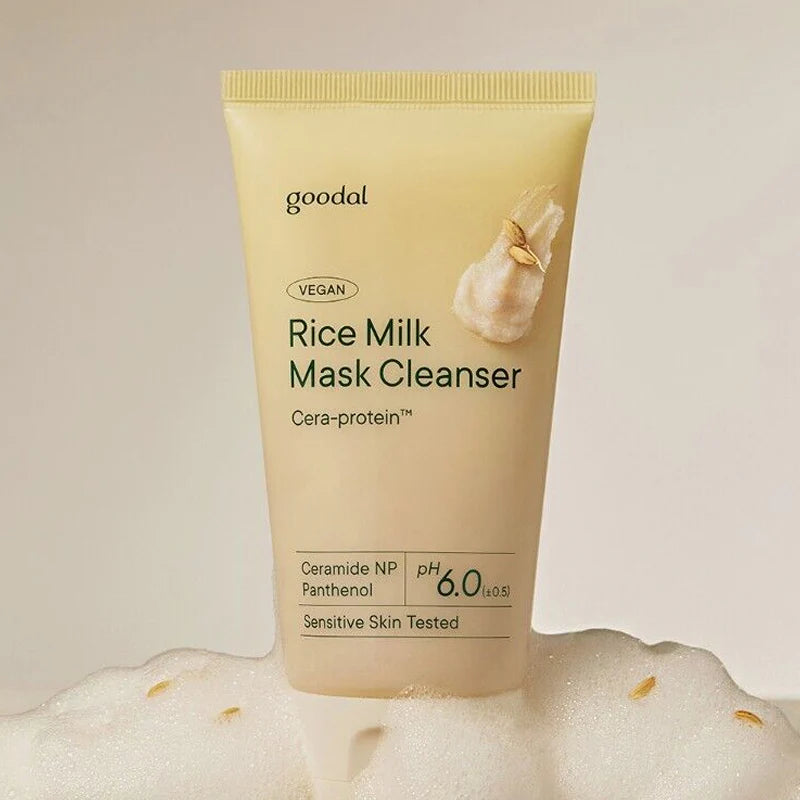 (Mhark) GOODAL Vegan Rice Milk Mask Cleanser 150ml - DODOSKIN