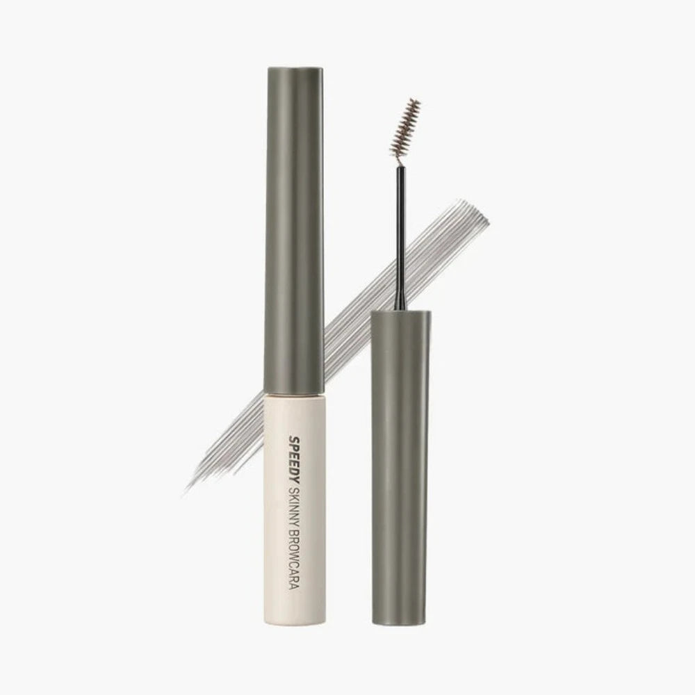 PERIPERA Speedy Skinny Brow Mascara 3g in shade COOL GRAY