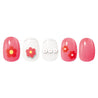 Display of WAKEMAKE Gel Nail Stickers (EasyFit+) with various eye-catching designs, ideal for simple nail art solutions.