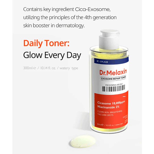 Dr.Melaxin Exosome Repair Toner 300ml - DODOSKIN