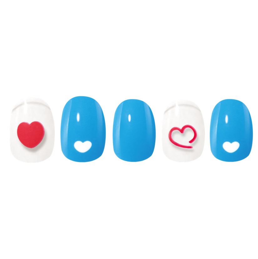 WAKEMAKE Gel Nail Stickers (EasyFit+) deliver vibrant, easy-to-use designs for a stylish nail look without the salon hassle!