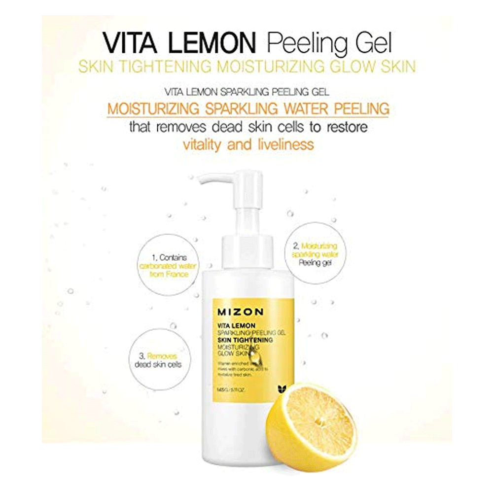 MIZON Vita Lemon Sparkling Peeling Gel 145g - DODOSKIN