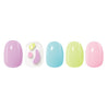 WAKEMAKE Gel Nail Stickers (EasyFit+) provide stylish, easy-to-apply designs for a fun and quick nail makeover at home!