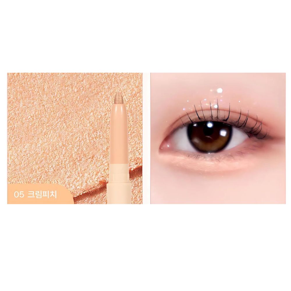 05 Cream Peach nobev Aegyo-sal Maker Under Eye Master