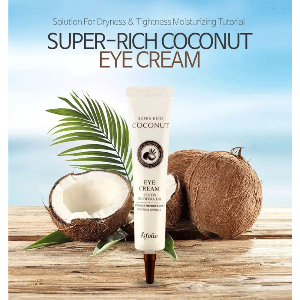 esfolio Super-Rich Coconut Eye Cream 40ml - DODOSKIN