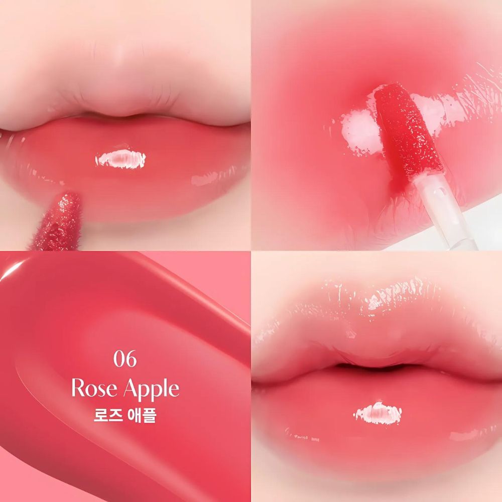 dasique Juicy Dewy Tint Rose Milk Tea Collection 3.5g in Rose Apple Shade.