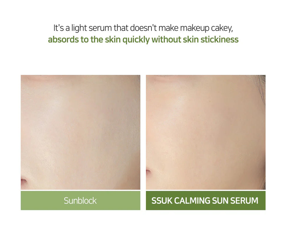 (Matt) BE’BALANCE Ssuk Calming Sun Serum SPF 50+ PA++++ 35ml - DODOSKIN