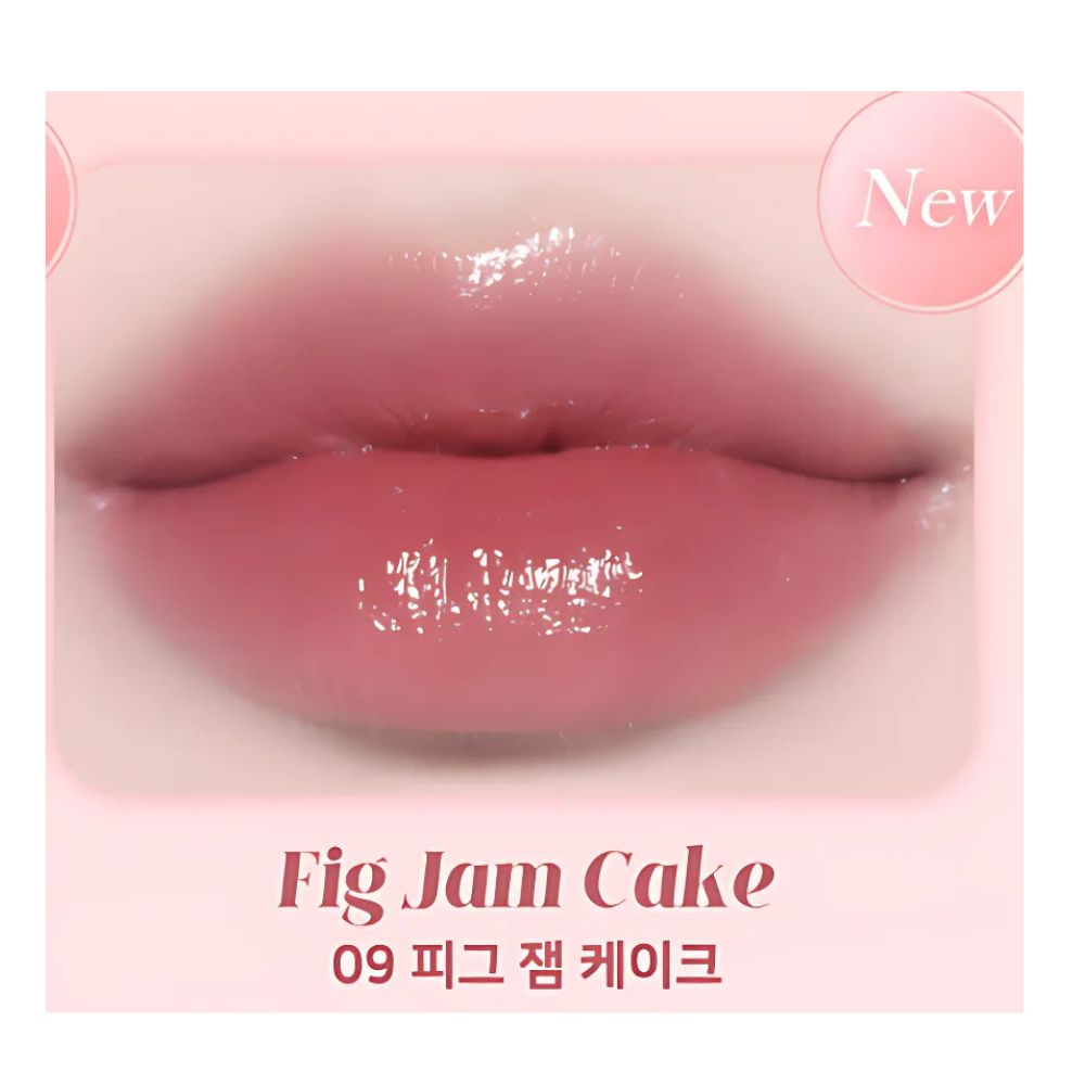 BLESSED MOON Fluffy Lip Tint 2.8g in 09 Fig Jam Cake Shade.