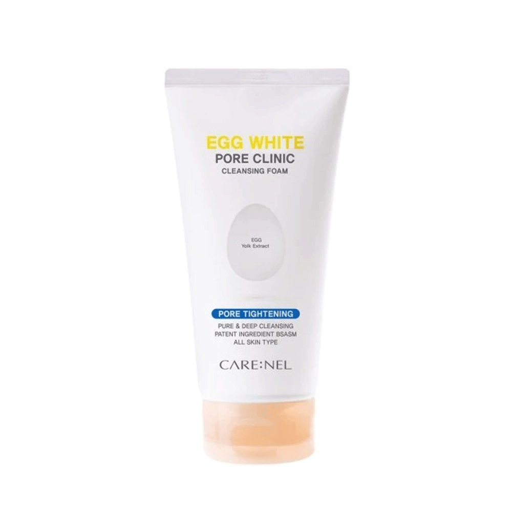 CARE:NEL Egg White Pore Clinic Cleansing Foam 150ml - DODOSKIN