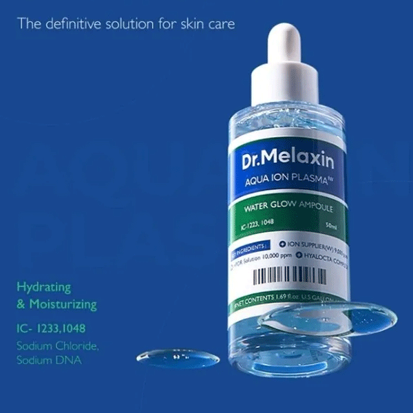 Dr.Melaxin Aqua Ion Plasma Water Glow Ampoule 50ml - DODOSKIN