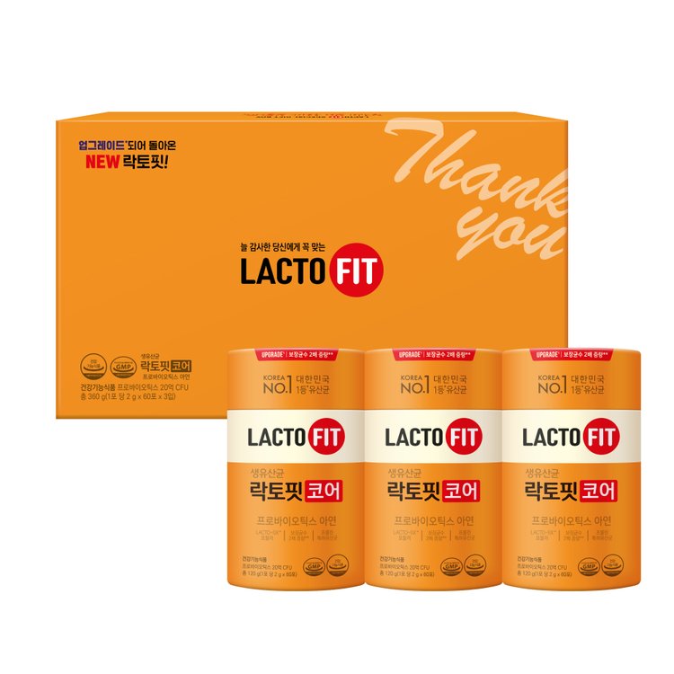 LACTO-FIT Probiotics Core Gift Set (2g X 180 sticks)