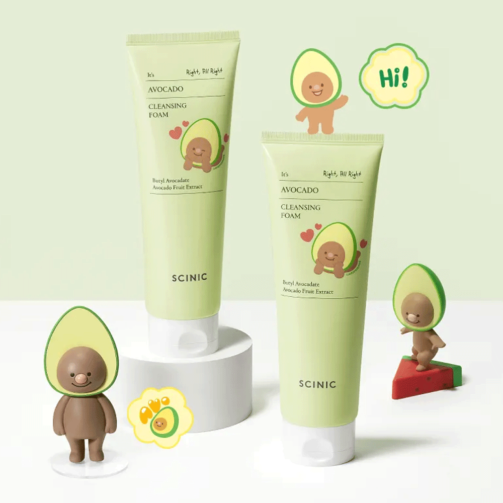 SCINIC Avocado Cleansing Foam 250ml - DODOSKIN