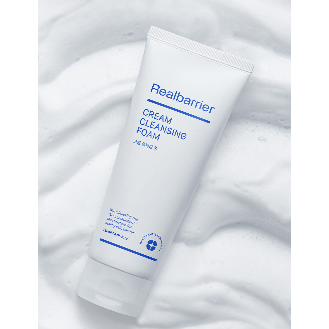 Real Barrier Espuma de limpieza de crema 120 ml