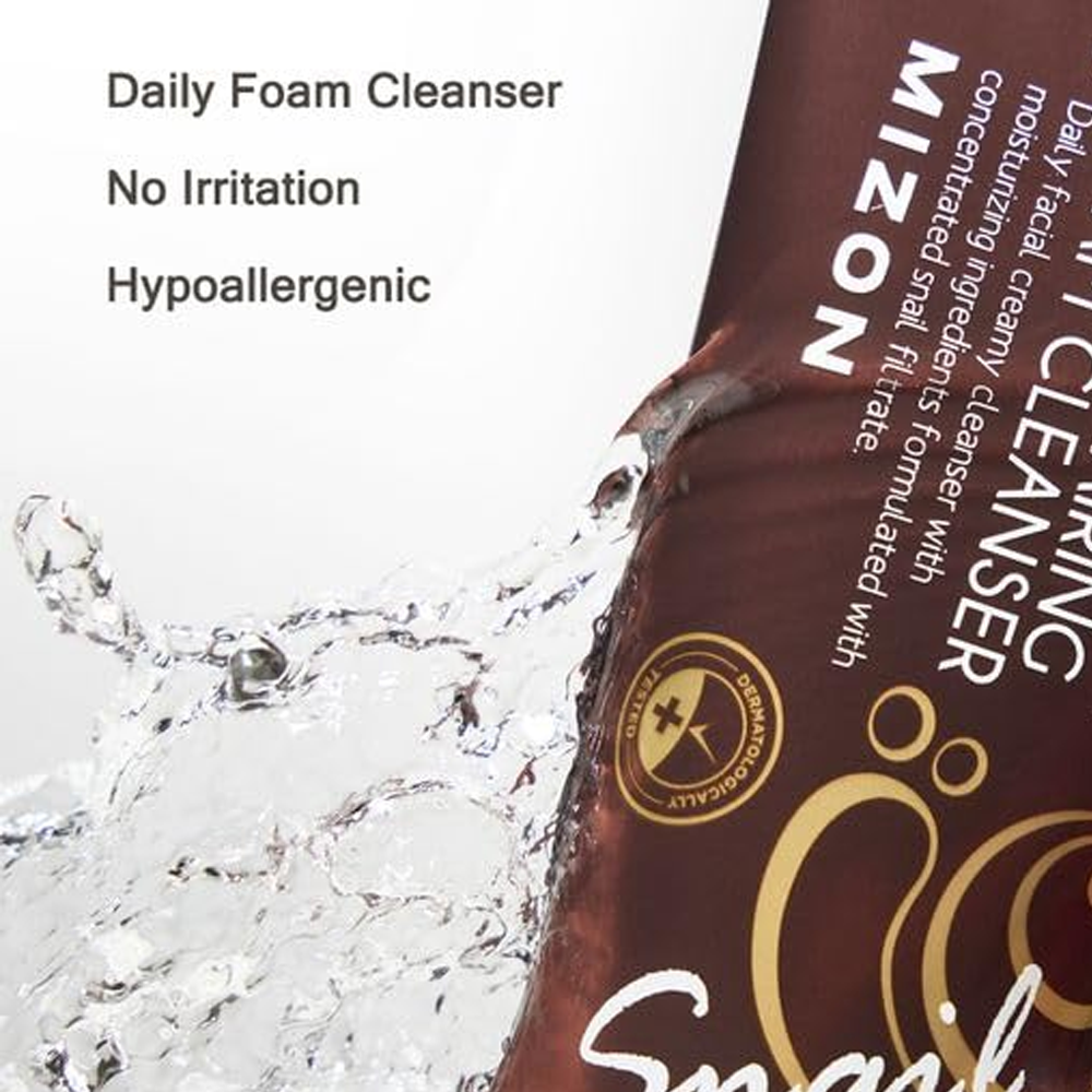 MIZON Snail Repairing Foam Cleanser 60ml - DODOSKIN