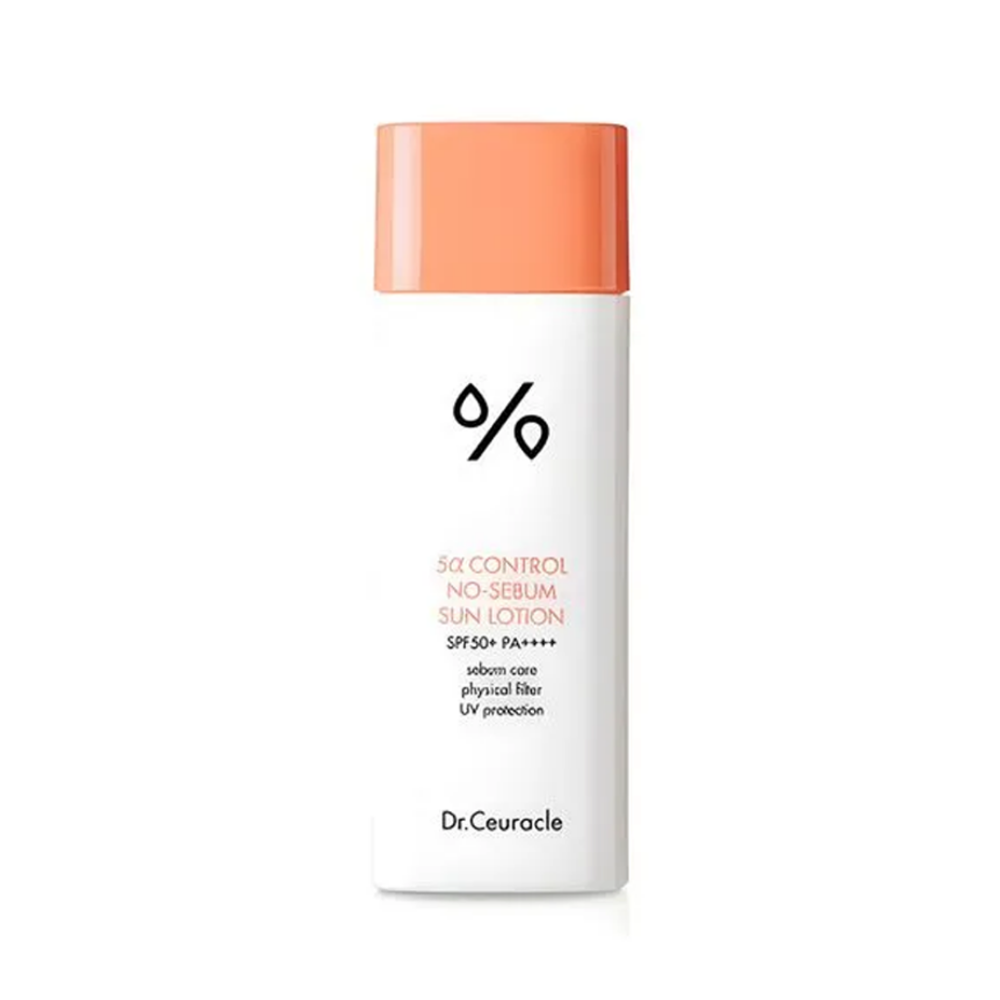 Dr.Ceuracle 5α Control No-Sebum Sun Lotion SPF50+ PA++++ 50ml - Dodoskin