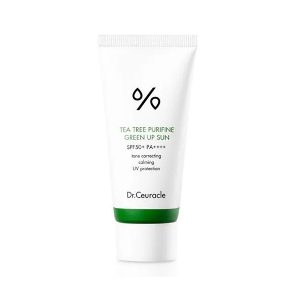 Dr.Ceuracle Tea Tree Purifine Green Up Sun SPF50+ PA++++ 50ml - Dodoskin