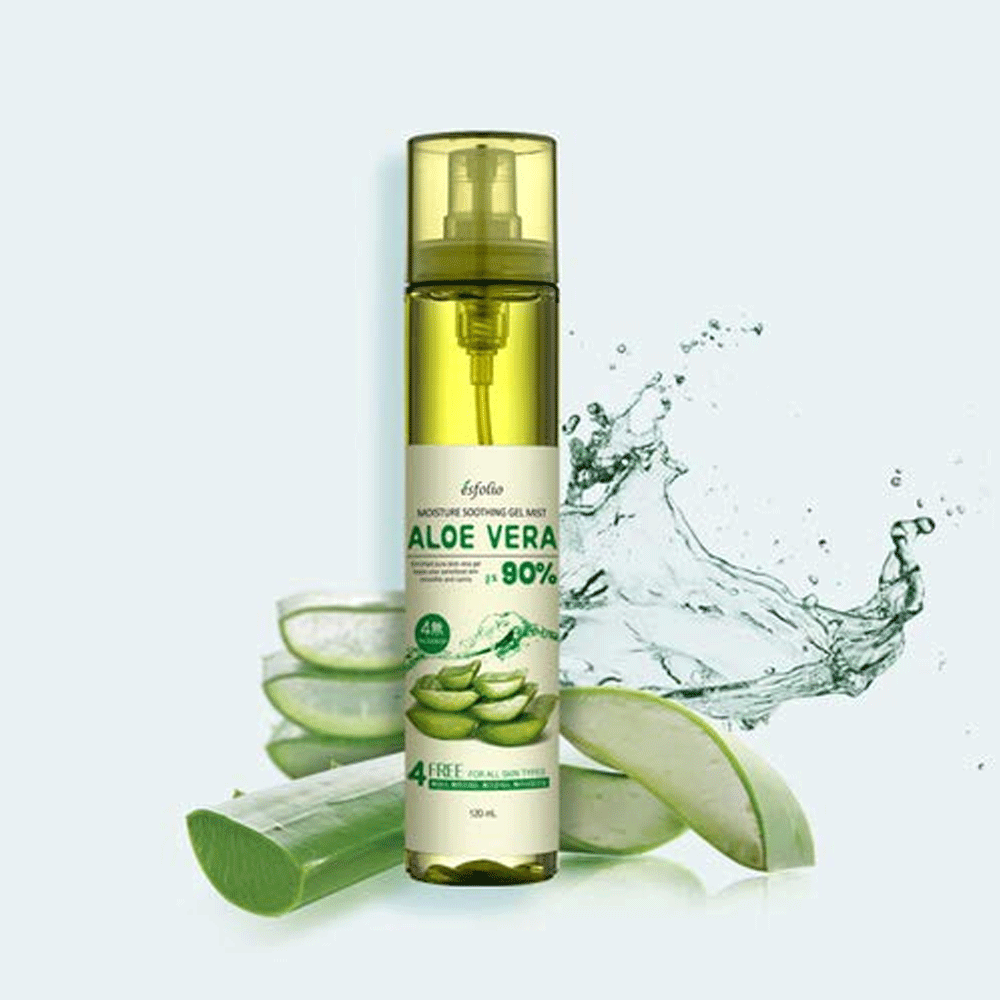 esfolio Moisture Soothing Gel Mist Aloe Vera 90% 120ml - DODOSKIN