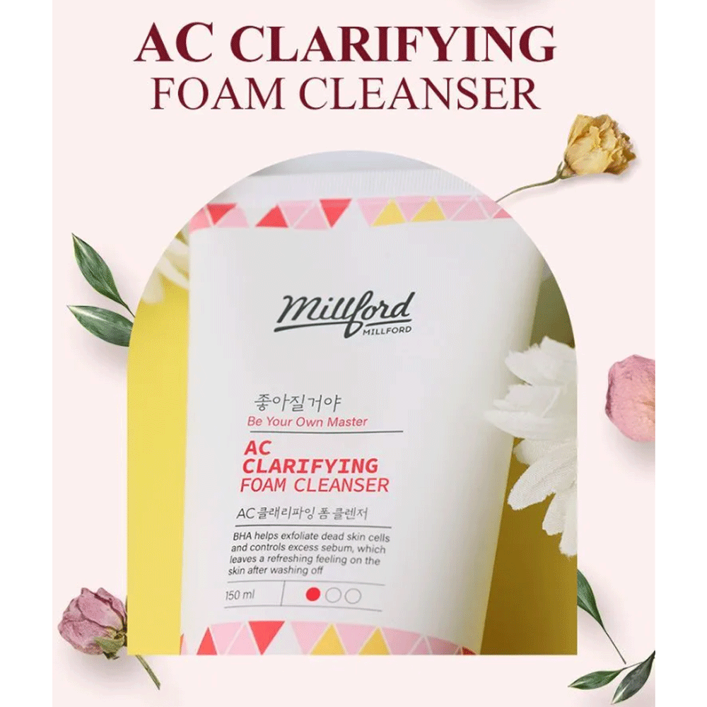 Millford AC Clarifying Foam Cleanser 150ml - DODOSKIN