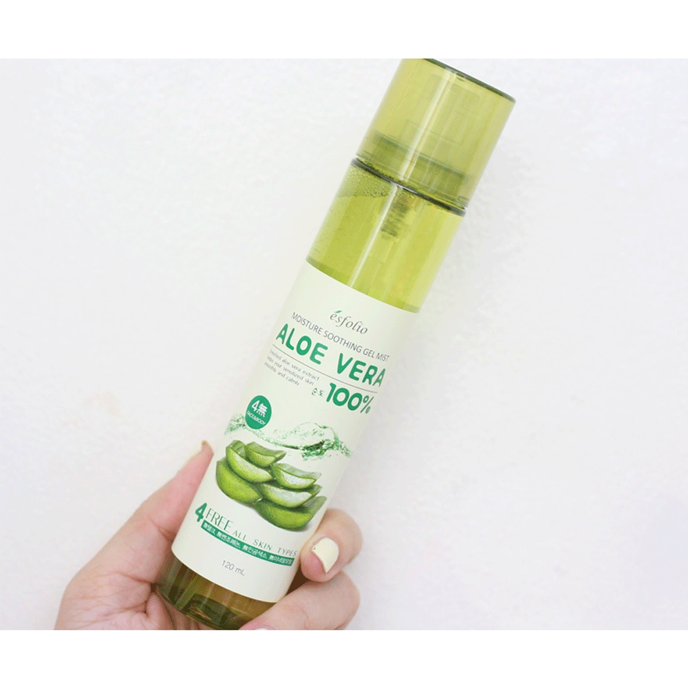 esfolio Moisture Soothing Gel Mist Aloe Vera 90% 120ml - DODOSKIN