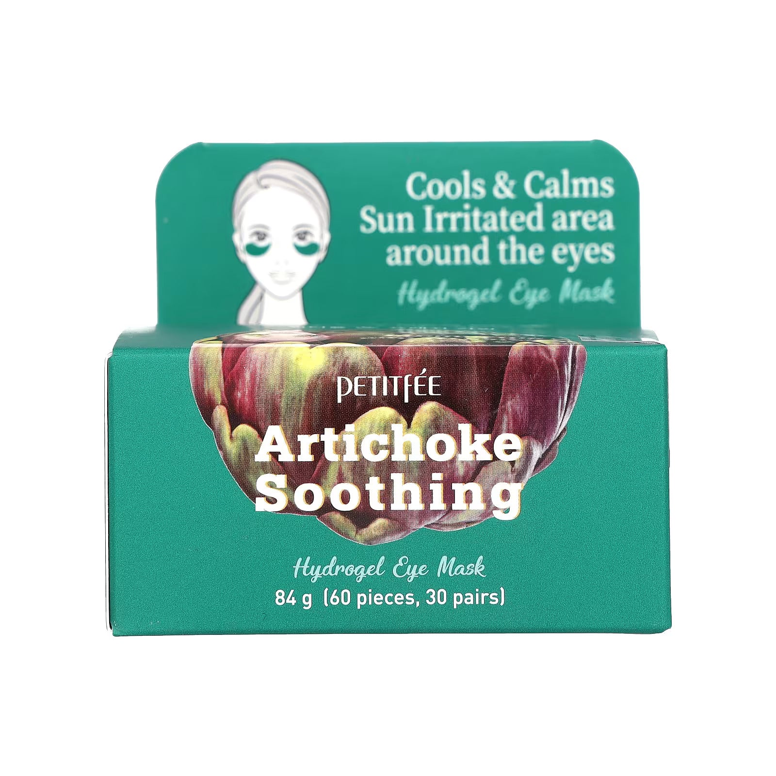 PETITFEE Artichoke Soothing Hydrogel Eye Mask 60ea - DODOSKIN