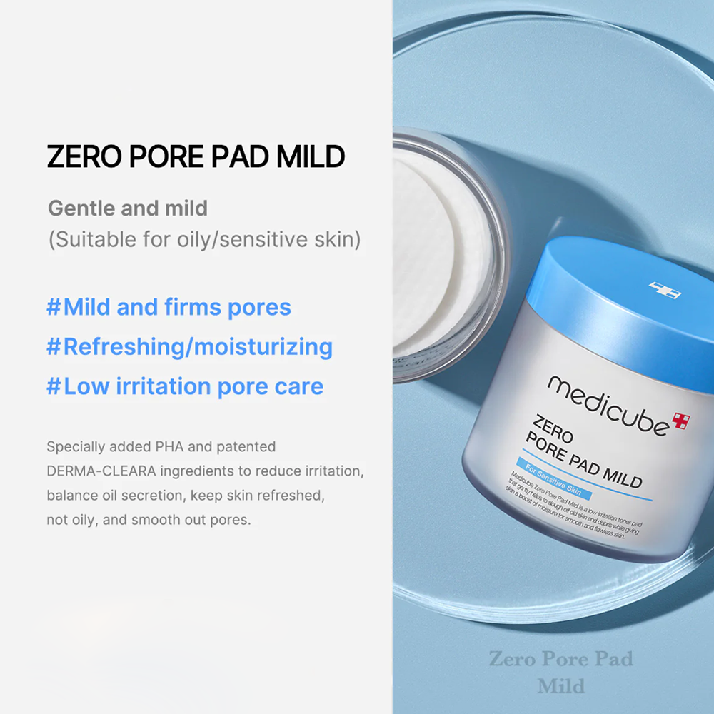 MEDICUBE Zero Pore Pad 2.0 Skin Care 70 EA