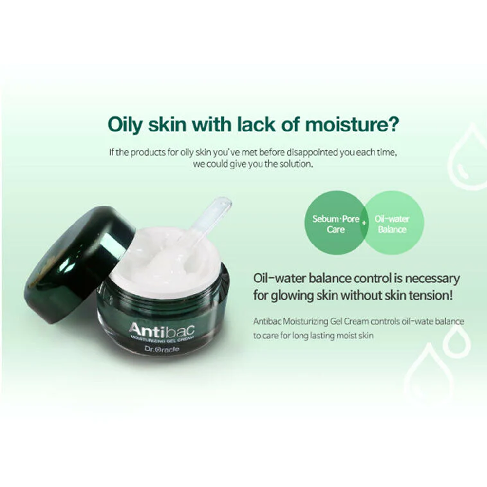 Dr.oracle Antibac Derma Moisturizing Gel Cream 50ml - DODOSKIN