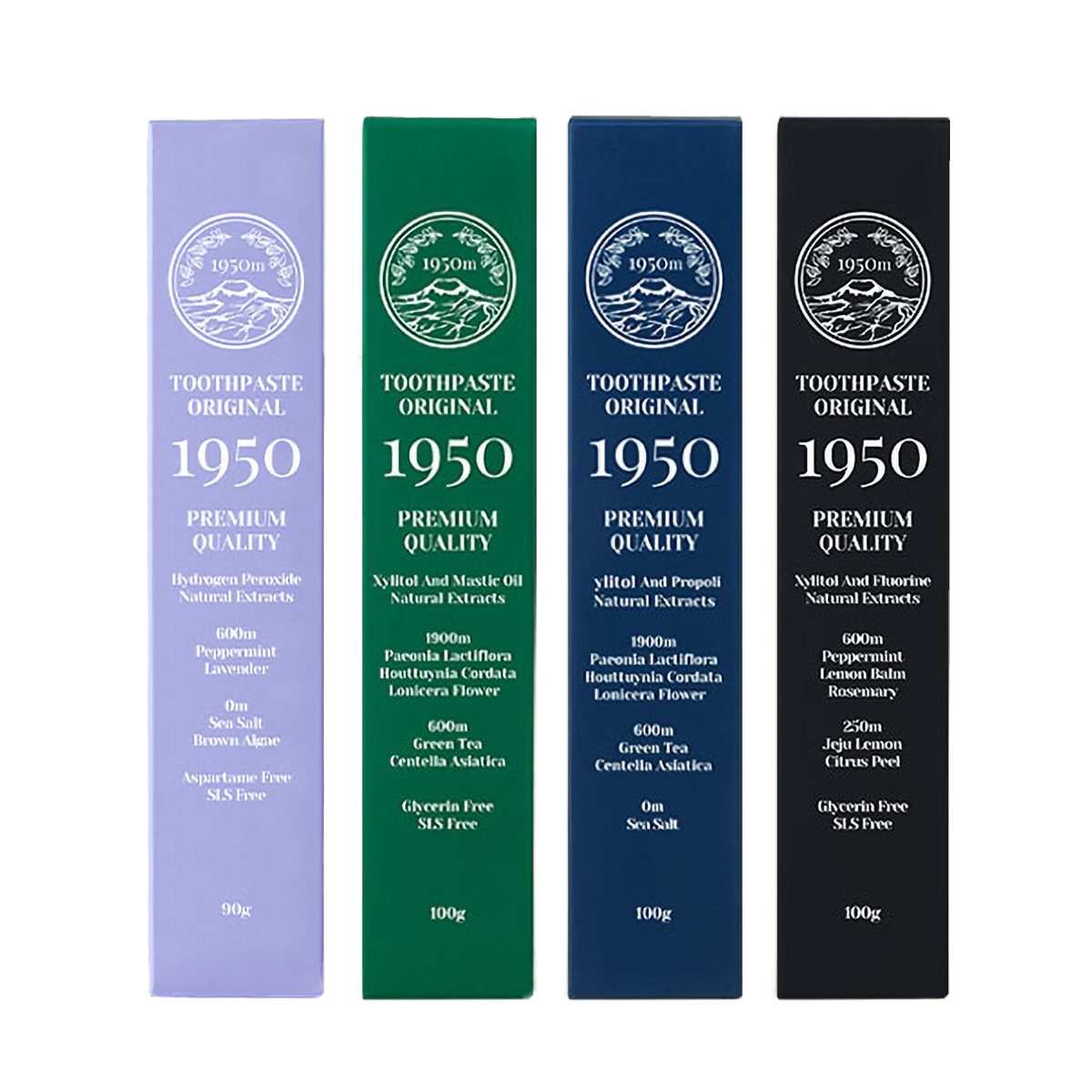 1950 Jeju Original Toothpaste 100g (4 Types)｜DODOSKIN