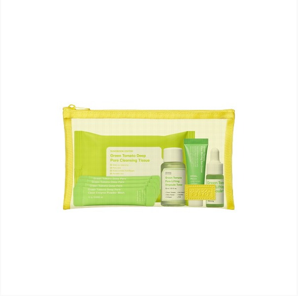 SUNGBOON EDITOR Green Tomato Pore Travel Kit