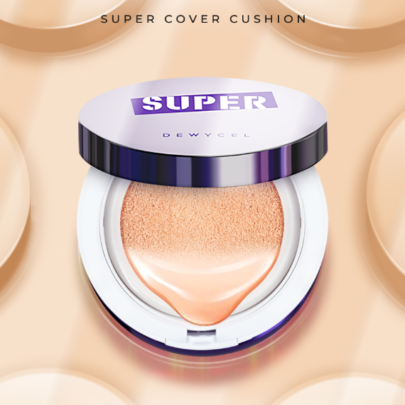 DEWYCEL Super Plus Cushion SPF50+ PA+++ 15g