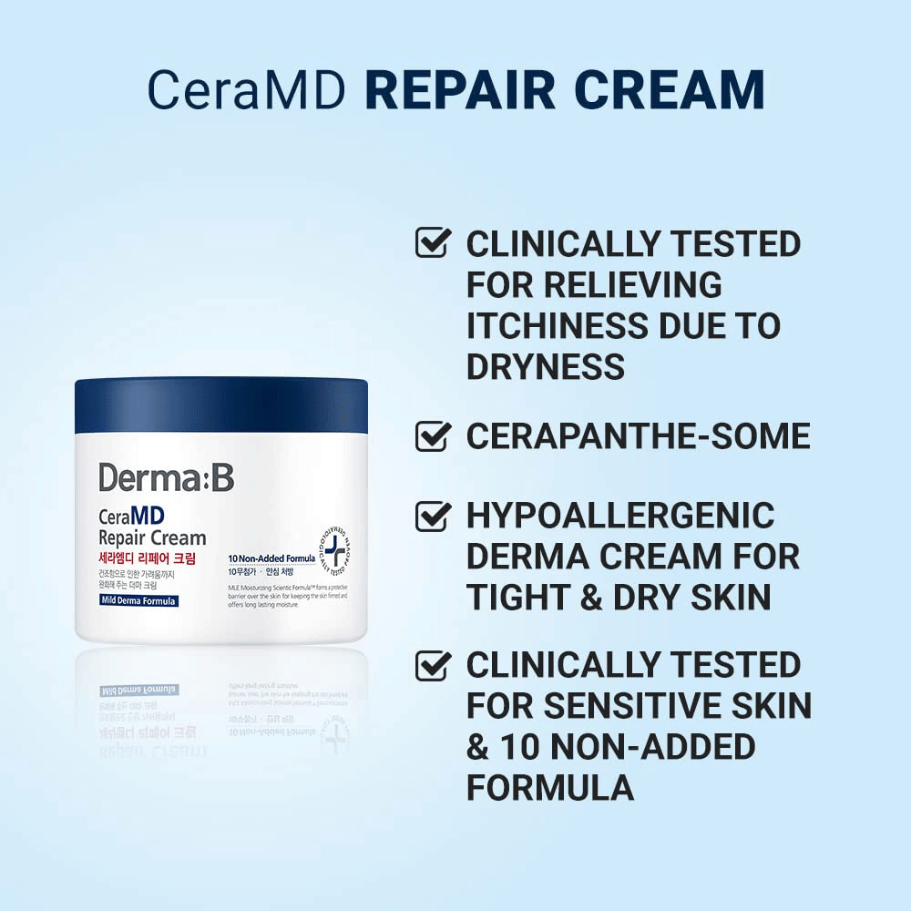 Derma-B CeraMD Repair Cream 430ml - DODOSKIN