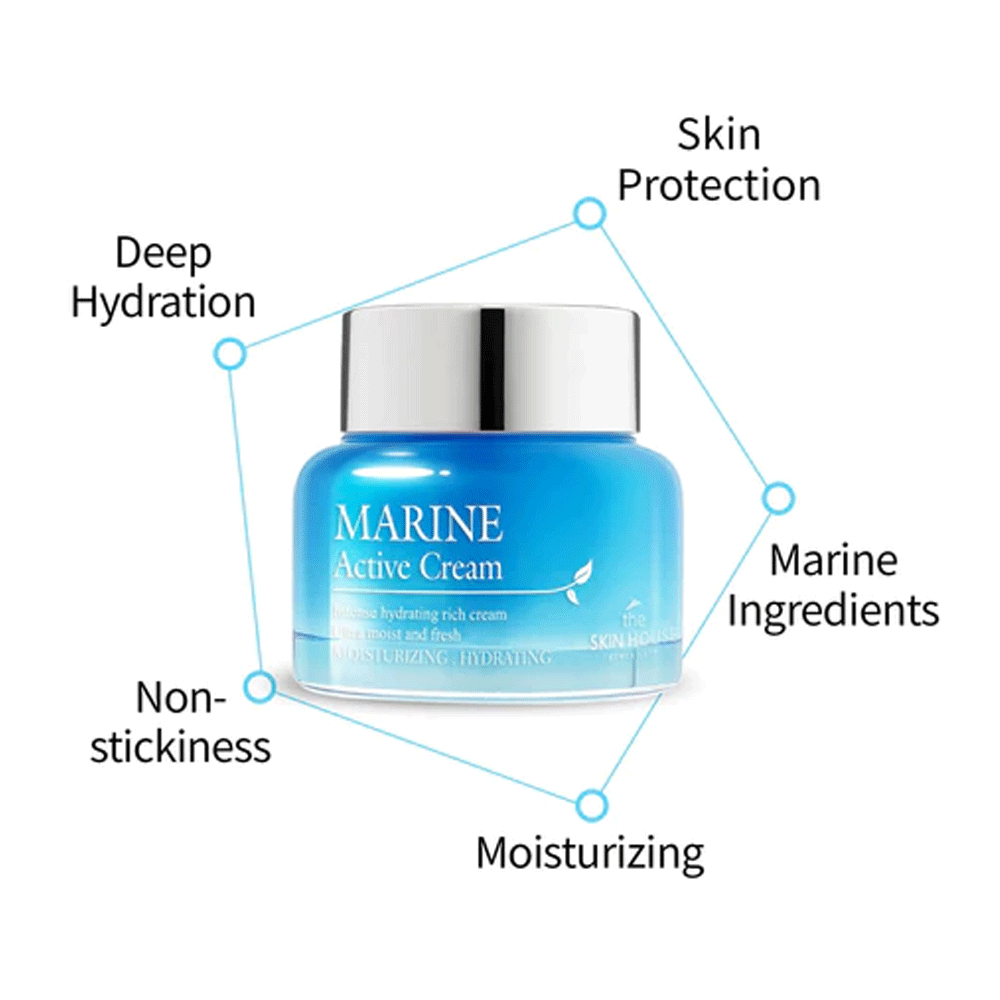 the SKIN HOUSE Marine Active Cream 50ml - DODOSKIN