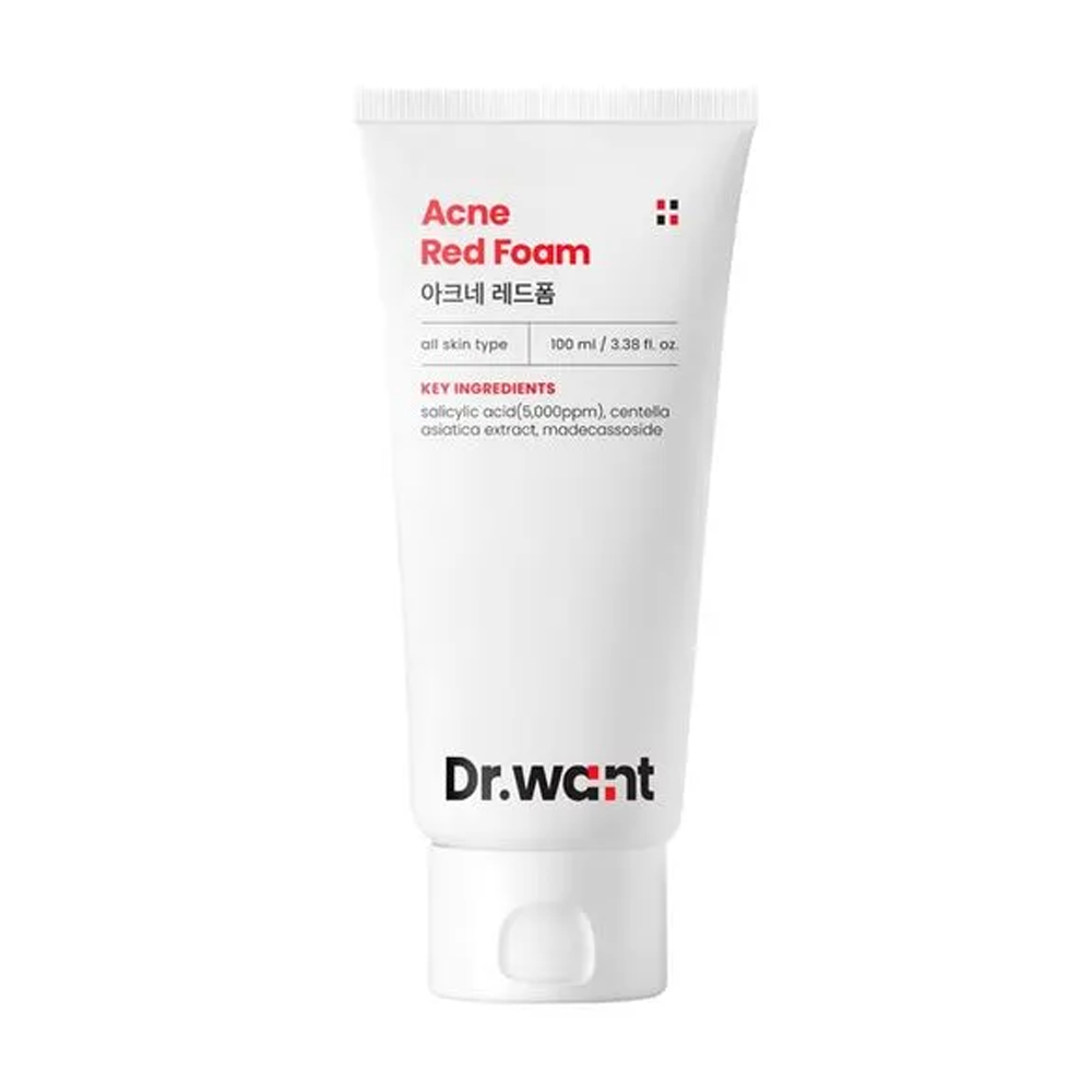 Dr.want Acne Red Foam 100ml - DODOSKIN