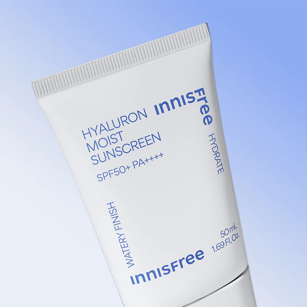 (Matthew검수) Innisfree Hyaluron Moist Sunscreen SPF50+ PA++++ 50ml - DODOSKIN