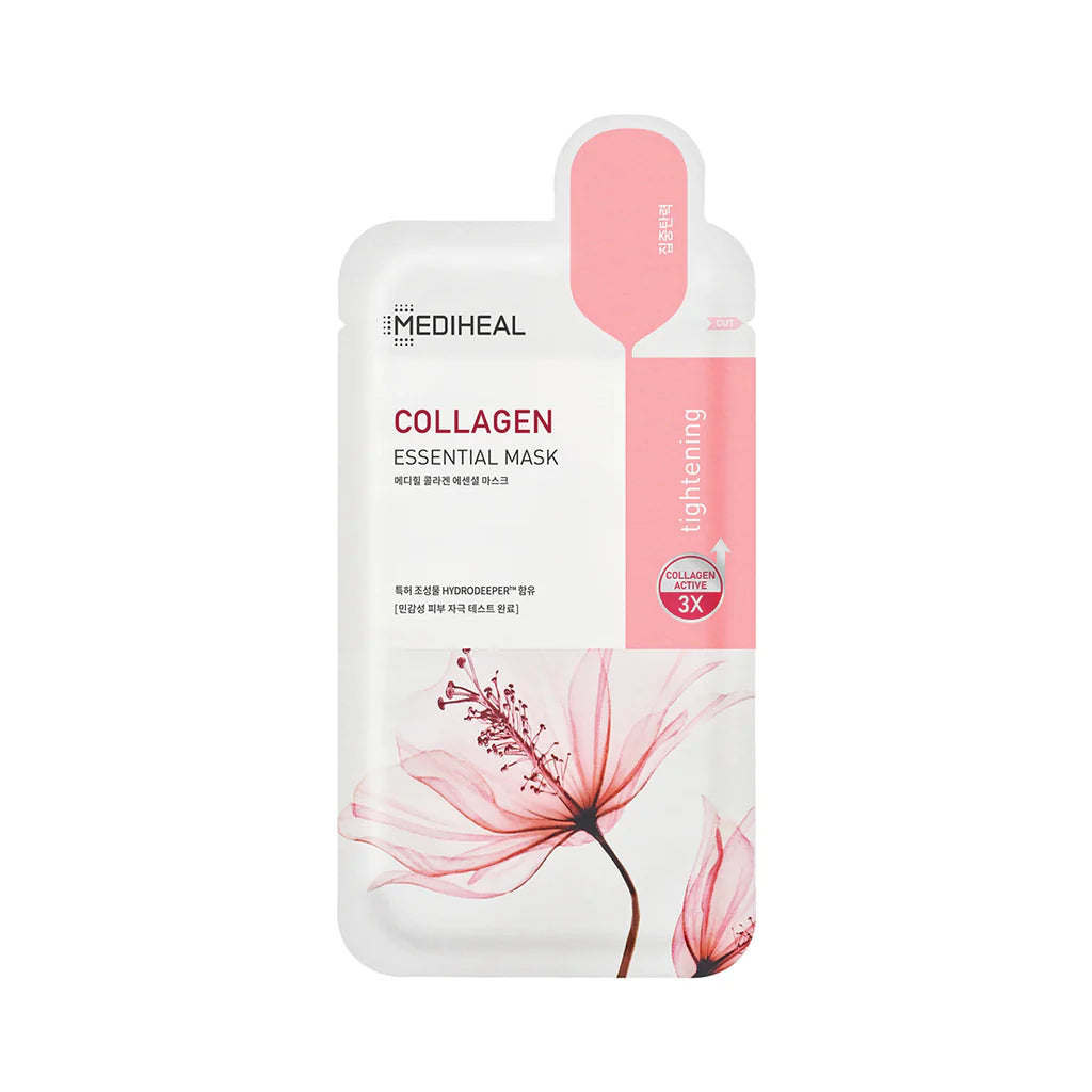 Máscara esencial del colágeno mediheal 24 ml* 10ea