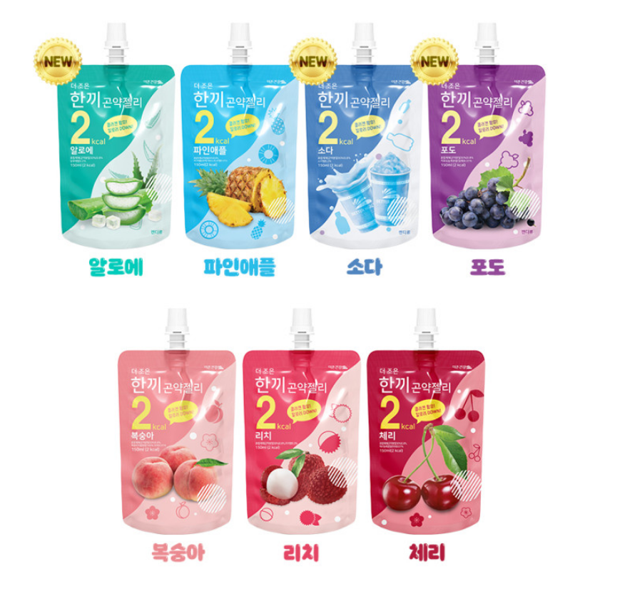 BETTER HEALTH Konjac Jelly (1Box 15 Type) - DODOSKIN