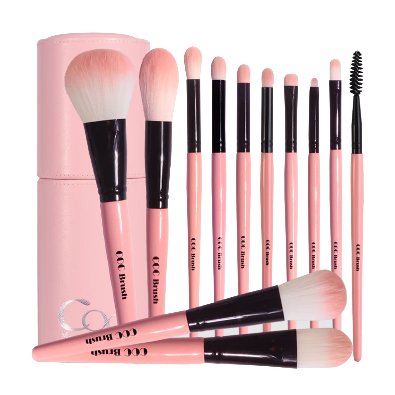 Coringco Cotton Candy Makeup Brush Set 12 PCS