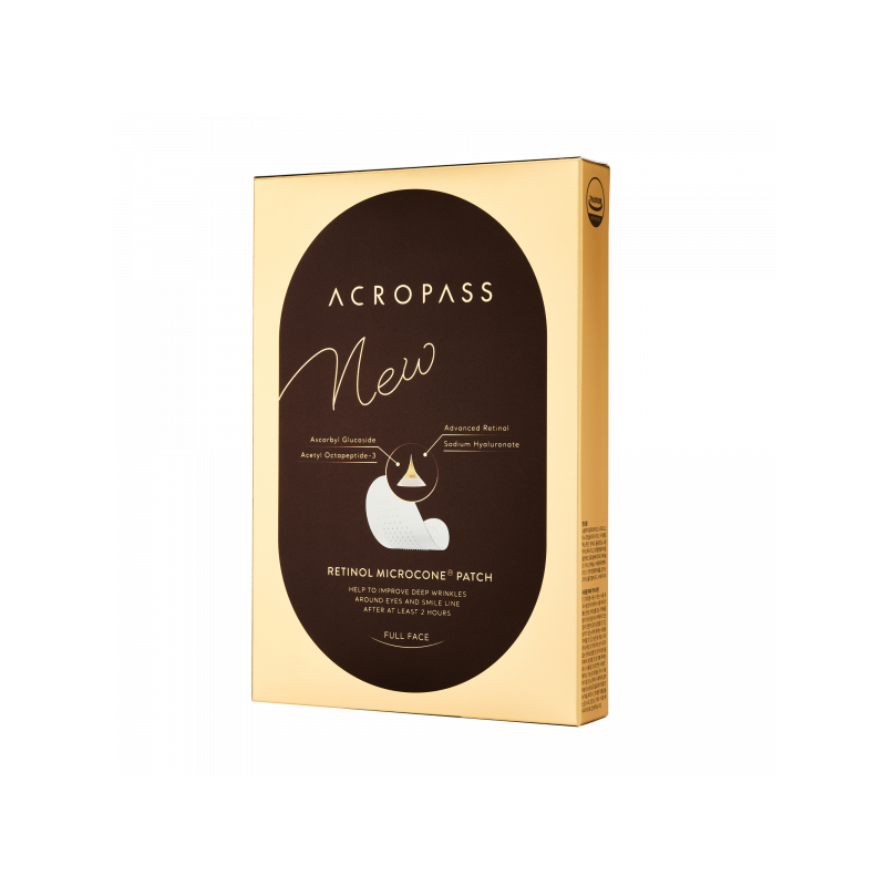 Acropass Retinol Microcone Patch (Around Eyes And Smile Line)