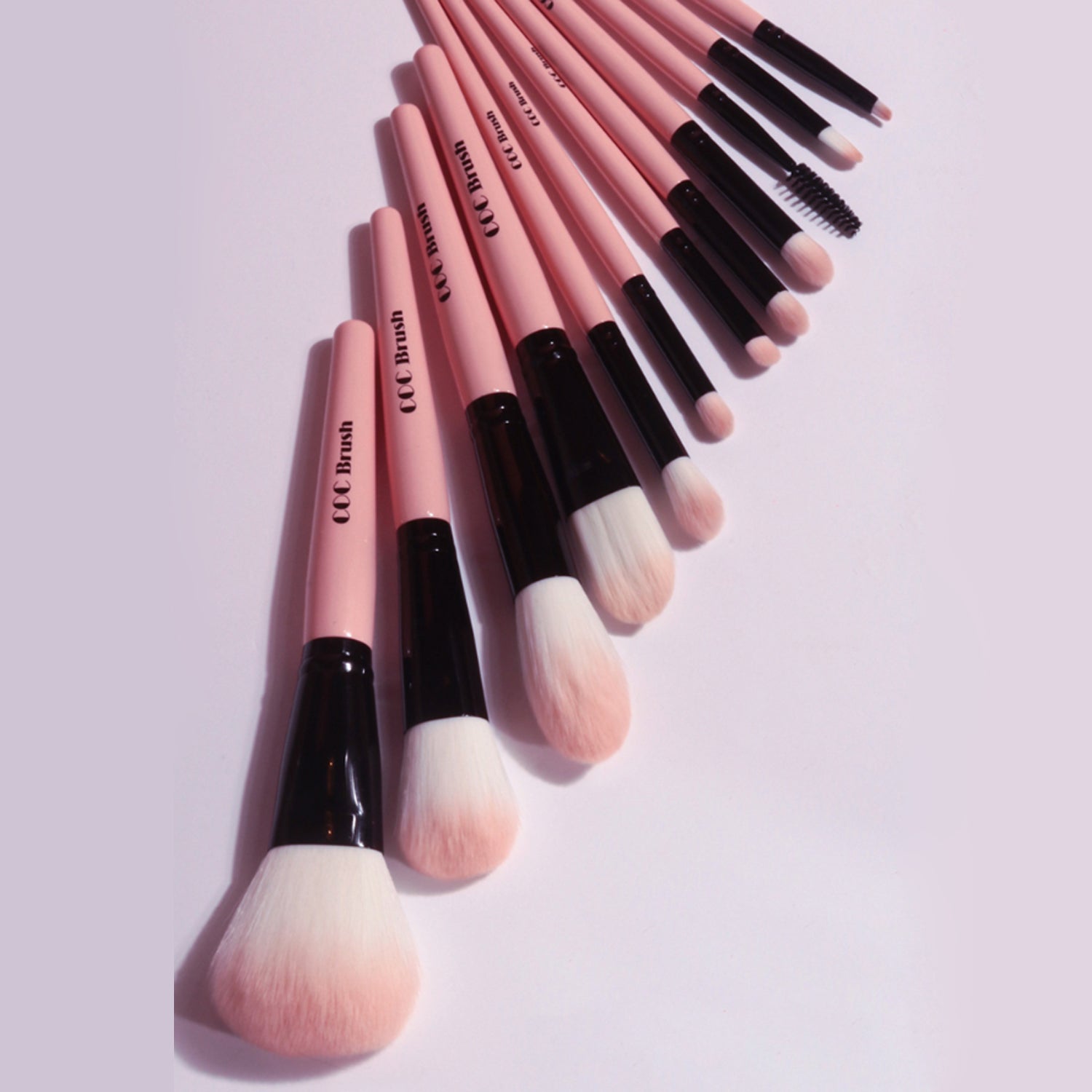 Coringco Cotton Candy Makeup Brush Set 12 PCS