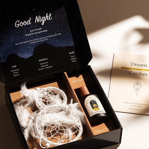 Optatum [Good Night/Sleep Gift] Optaum Pillow Mist & Dream Catcher Gift Set