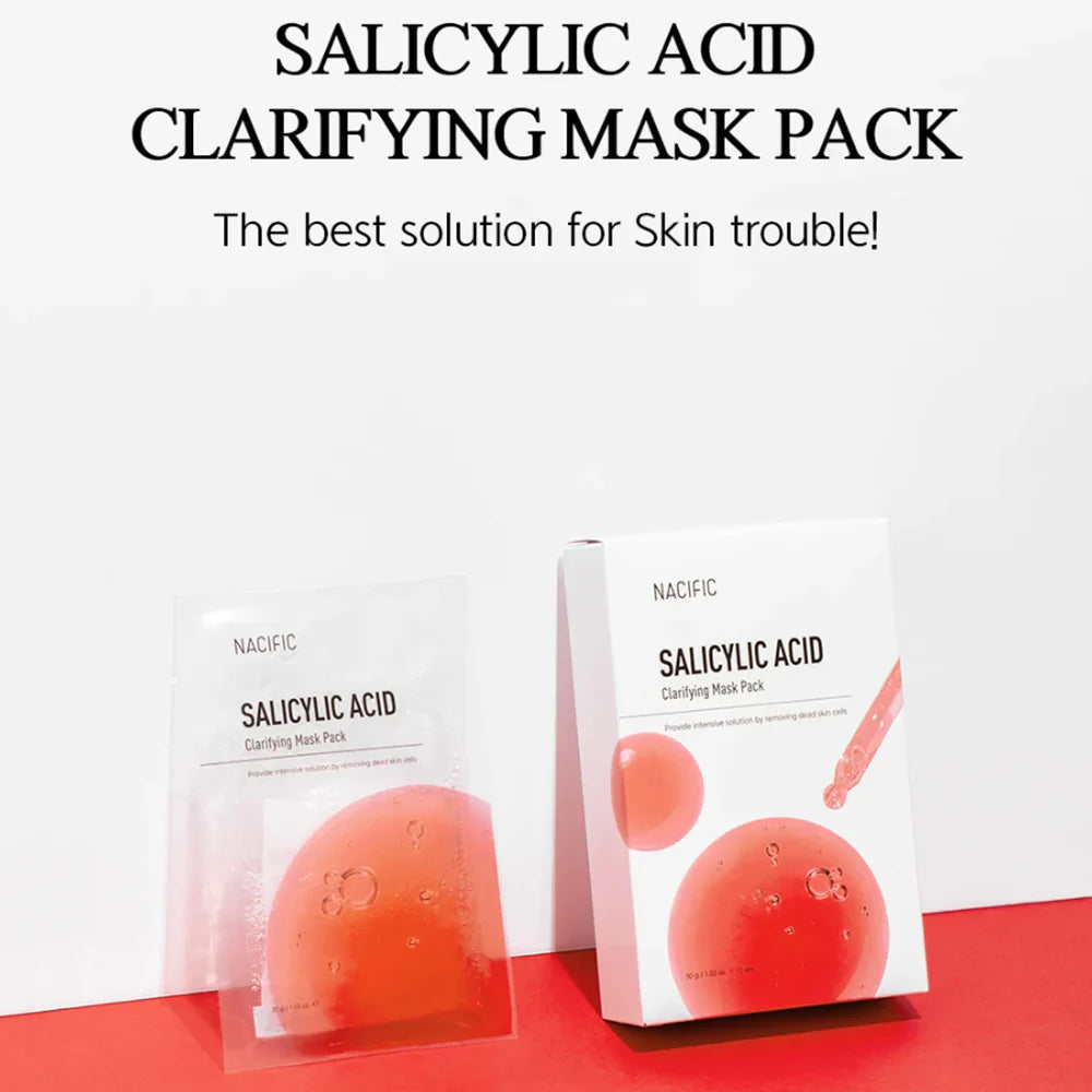 NACIFIC Salicylic Acid Clarifying Mask Pack 5ea/10ea