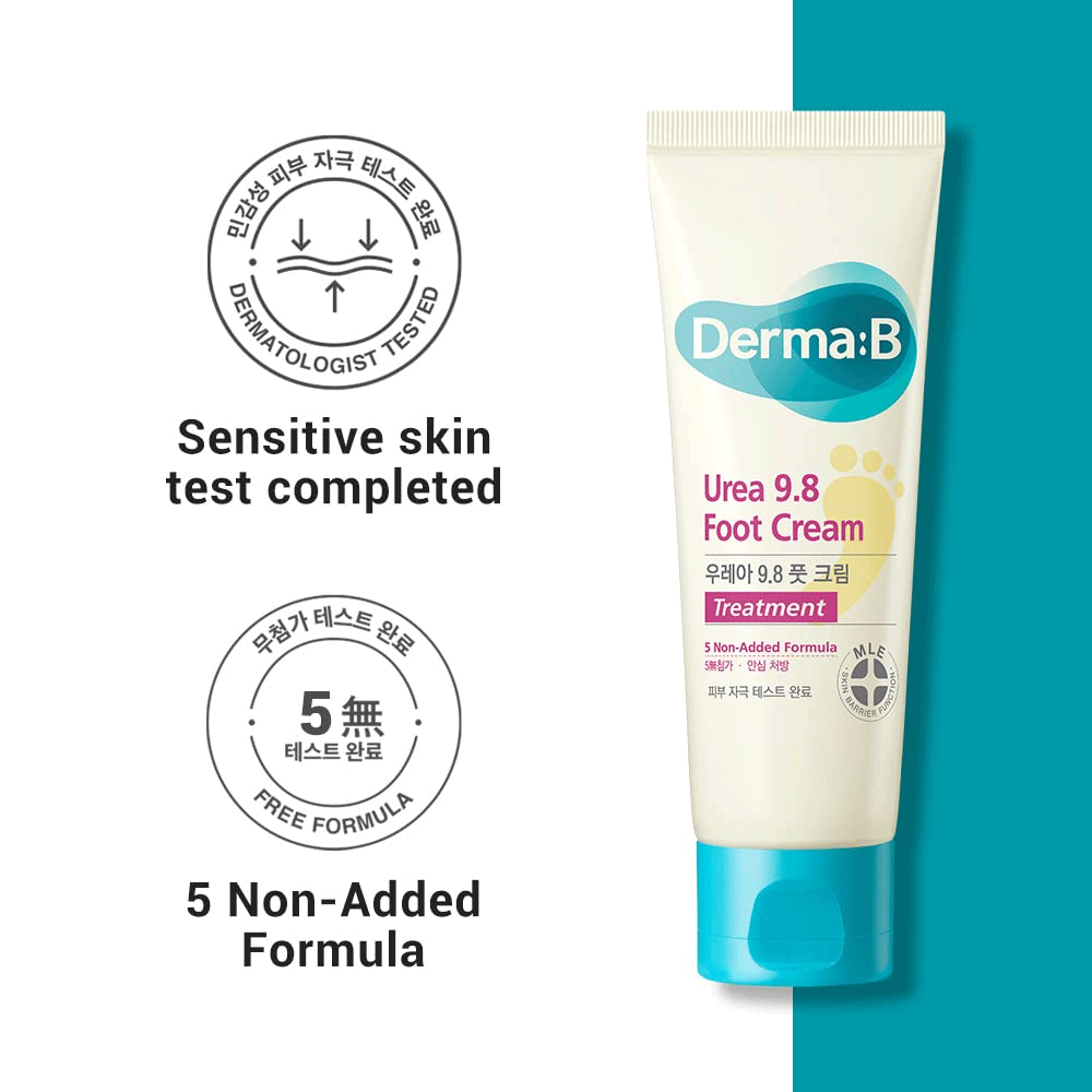 Derma-B Urea 9.8 Foot Cream 80ml - DODOSKIN