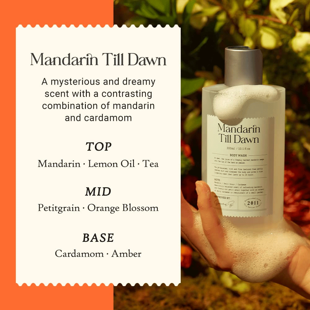 Derma:B Narrative Body Wash Mandarin Till Dawn 100ml - DODOSKIN