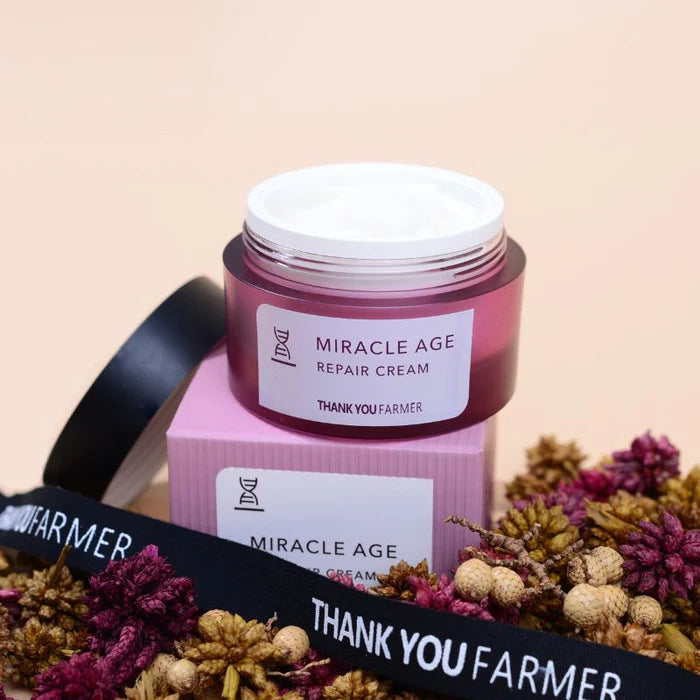 (Matthew검수) THANK YOU FARMER Miracle Age Repair Cream 50ml - DODOSKIN