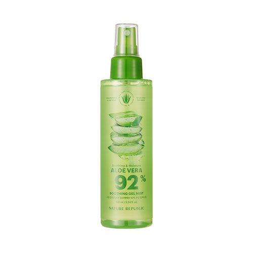 [Nature Republic] Soothing & Moisture Aloe Vera 92% Soothing Gel Mist 155ml - Dodoskin